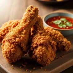 কোরিয়ান চিকেন ফ্রাই (৪ পিস)